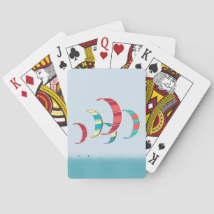 Kite Surfing Poker Cards