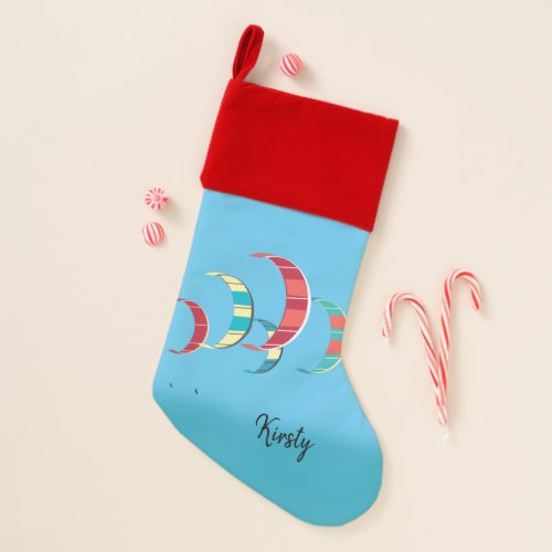 Kite Surfing Themed  Christmas Stocking