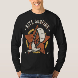 Kite Surfing Vintage Retro Classic Sport T-Shirt