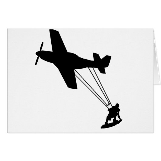 Kiteboard Plane Cards (Front Horizontal)