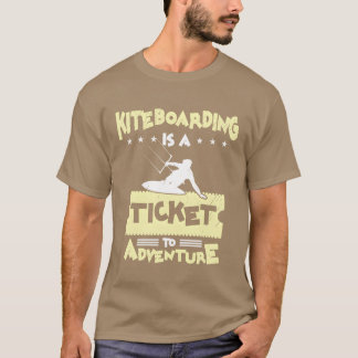 Kiteboarding Adventure Water Sport Enthusiast boy T-Shirt