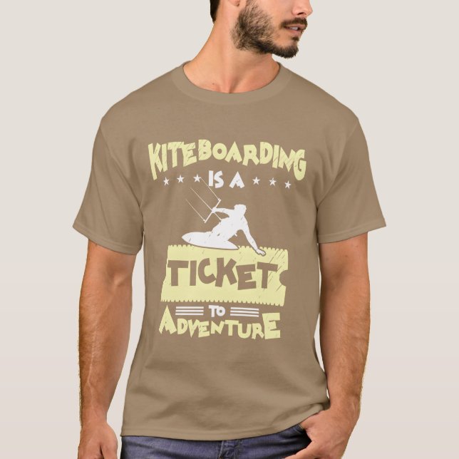 Kiteboarding Adventure Water Sport Enthusiast boy T-Shirt (Front)