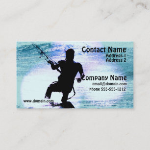 Kiteboarding Business Card