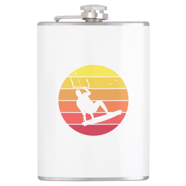 Kiteboarding Flask (Front)