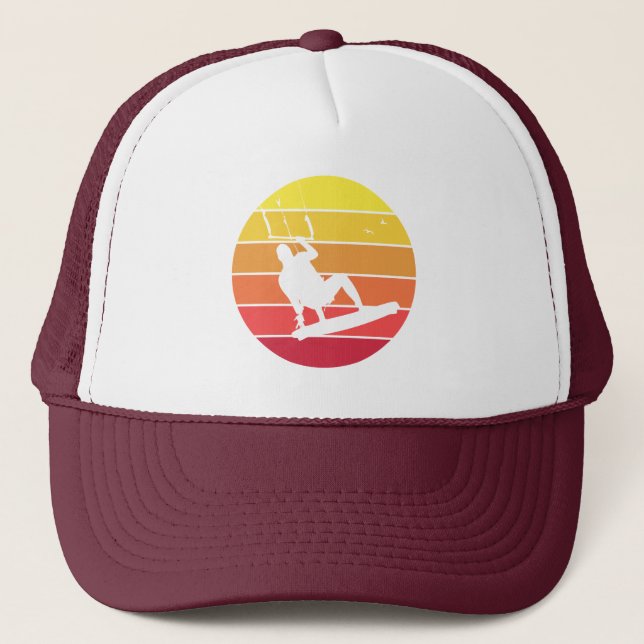 Kiteboarding Trucker Hat (Front)
