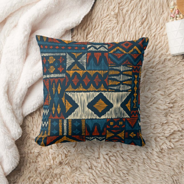 Kitenge chitenge Pattern Africa Throw Pillow (Blanket)