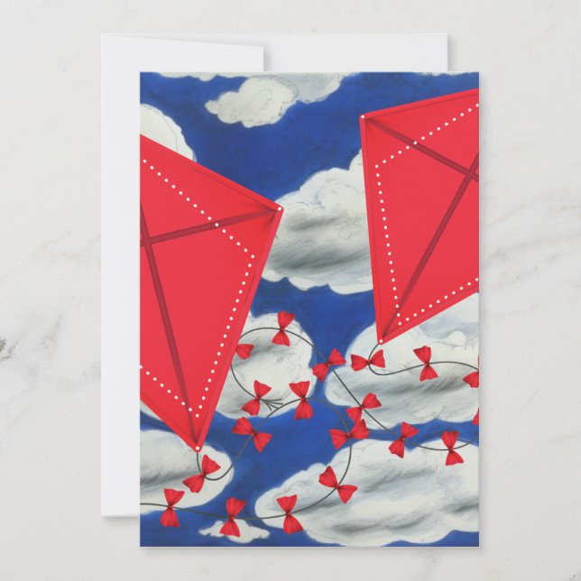Kites and Klouds Holiday Card (Front)