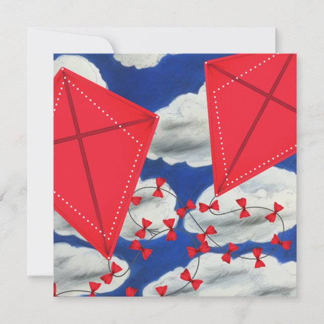 Kites and Klouds Holiday Card (Front)