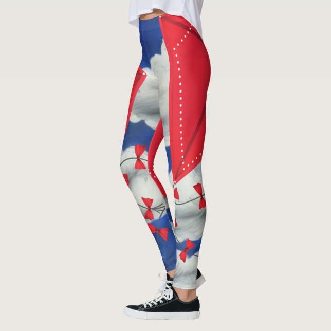 Kites and Klouds Leggings (Left)