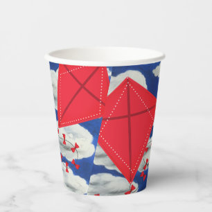 Kites and Klouds Paper Cups