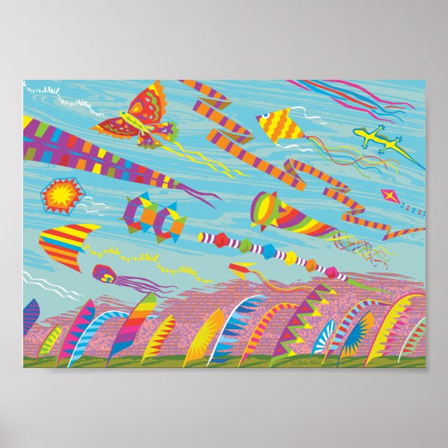 Kites & Banners Poster (Front)