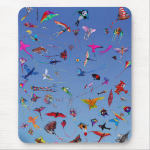 Kites Kites Kites In the Sky Mouse Pad