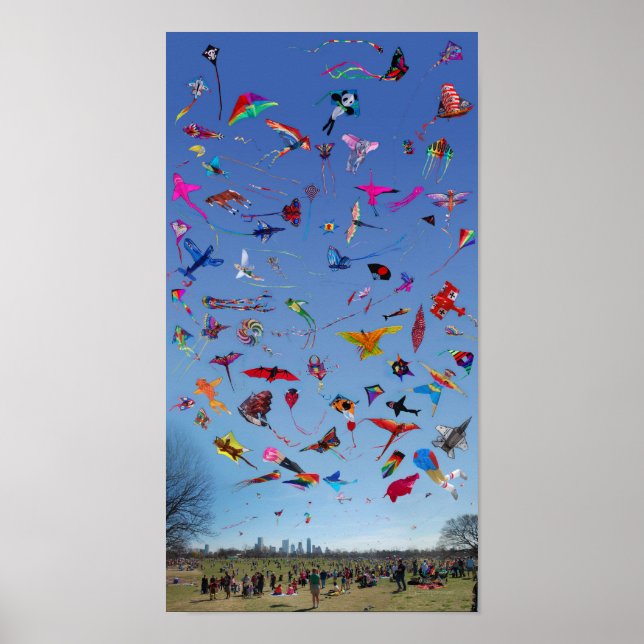 Kites Kites Kites In the Sky Poster (Front)