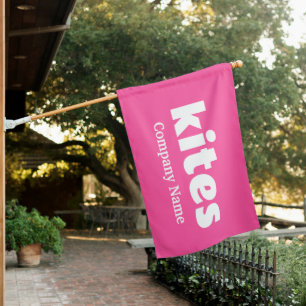 Kites Shop Open for Business Custom Flag Sign