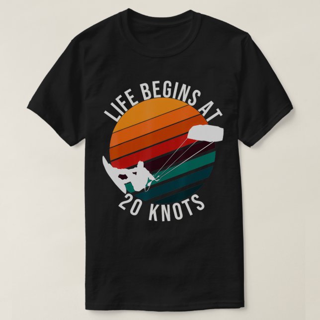 Kitesurf Kitesurfing Kiteboard Kite Surfing Kitebo T-Shirt (Design Front)