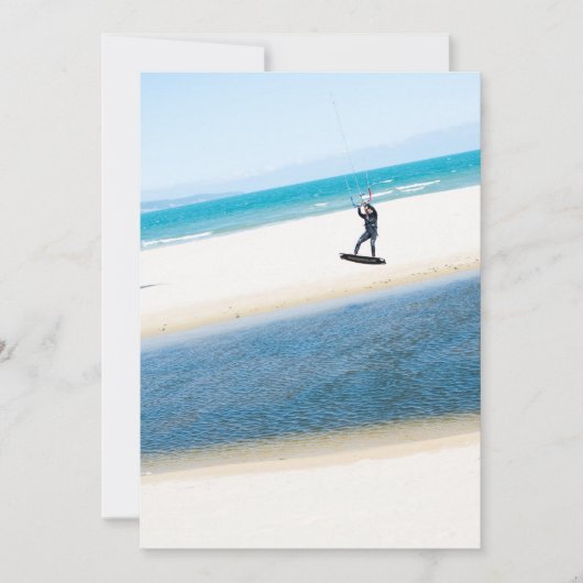 Kitesurfer boosts an air (Front)