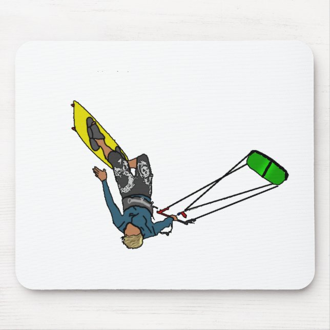 kitesurfer mouse pad (Front)