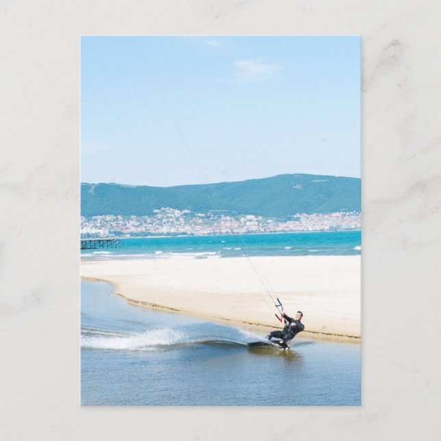 Kitesurfer Postcard (Front)