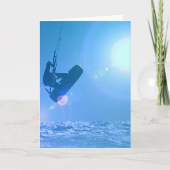 Kitesurfing Air Greeting Cards by WindsurfingGifts at Zazzle