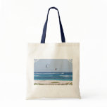 Kitesurfing Beach Tote Bag