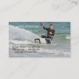 Kitesurfing Business Card