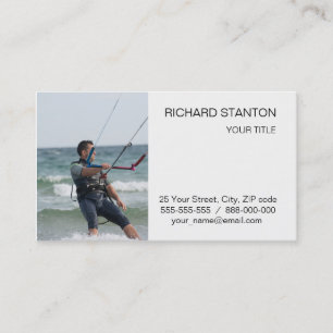 Kitesurfing Business Card