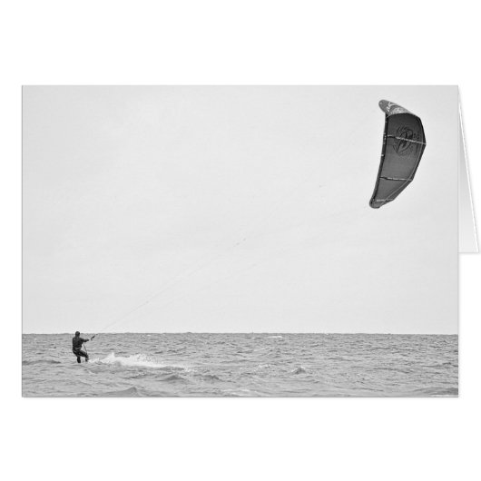 Kitesurfing - Greeting Card (Front Horizontal)