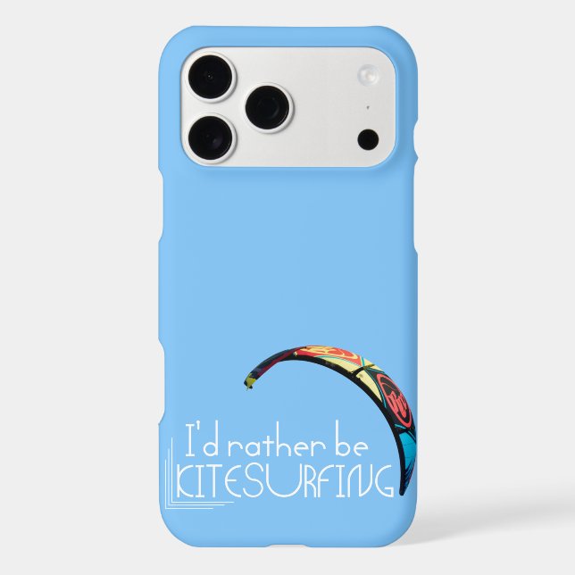 Kitesurfing Iphone Case (Back)