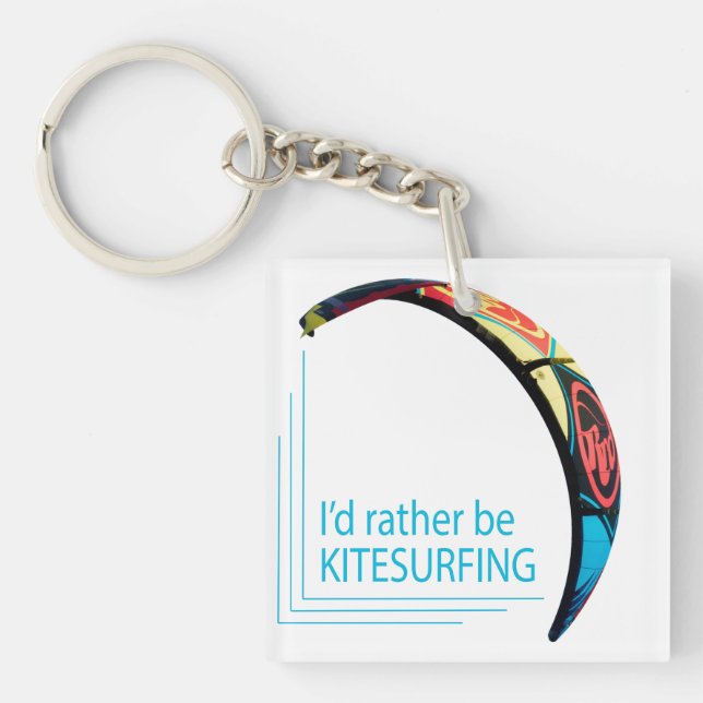Kitesurfing Keychain (Front)