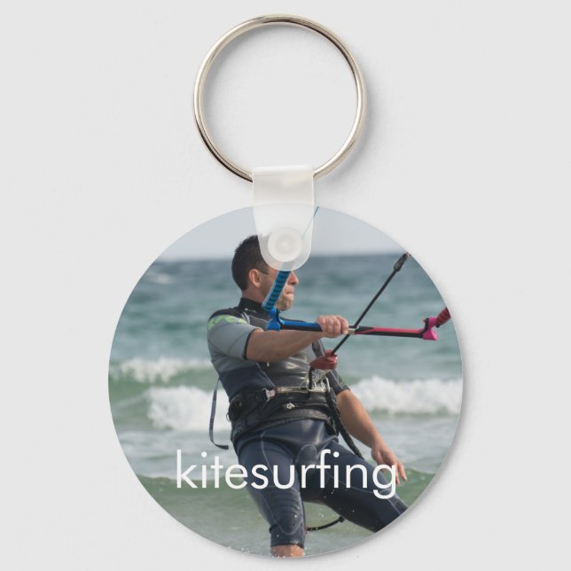 Kitesurfing Keychain (Front)