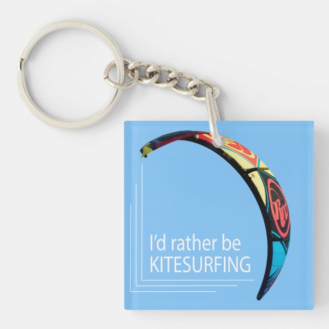Kitesurfing Keychain (Front)