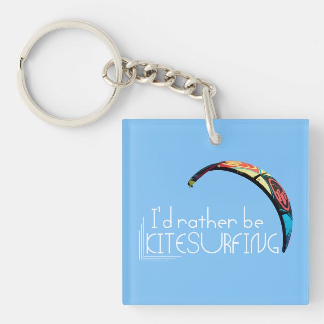 Kitesurfing Keychain (Front)
