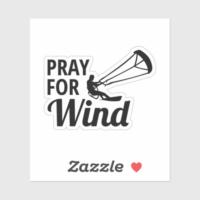 Kitesurfing Kiteboarding Kite riding Wind sports  Sticker (Sheet)