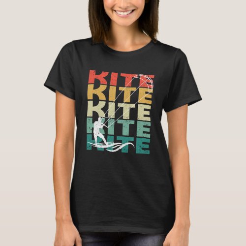 Kitesurfing Kiteboarding Kite Surfing T_Shirt