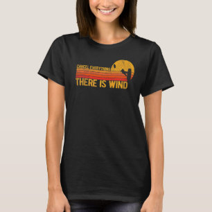 Kitesurfing Kiteboarding Kitesurf Kiteboarder Vint T-Shirt