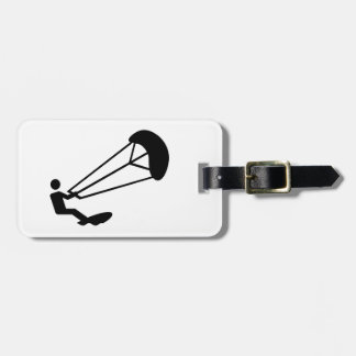 Kitesurfing Luggage Tag