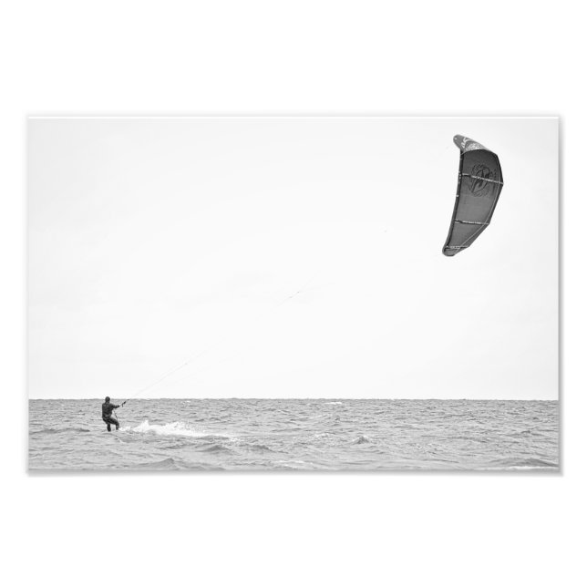 Kitesurfing - Photo Print (Front)