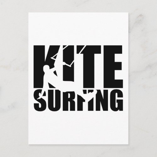 Kitesurfing Postcard