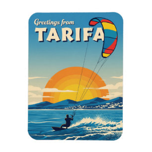 Kitesurfing Tarifa Spain Travel Magnet