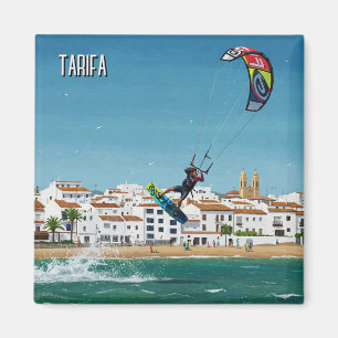 Kitesurfing Tarifa Spain Travel Magnet