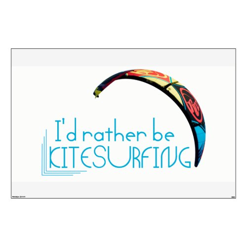 Kitesurfing Wall Sticker