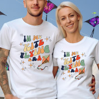 Kiting Kite Flying Custom Text on Back