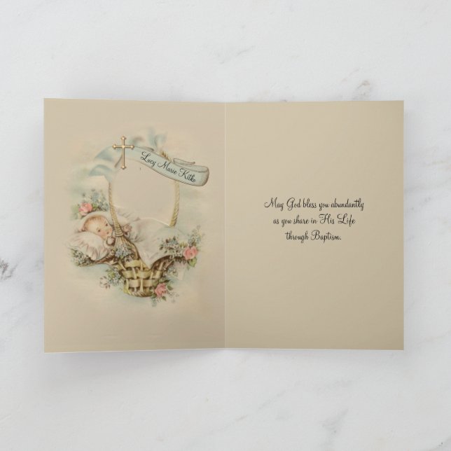 Kitko Baptismal Card (Inside)