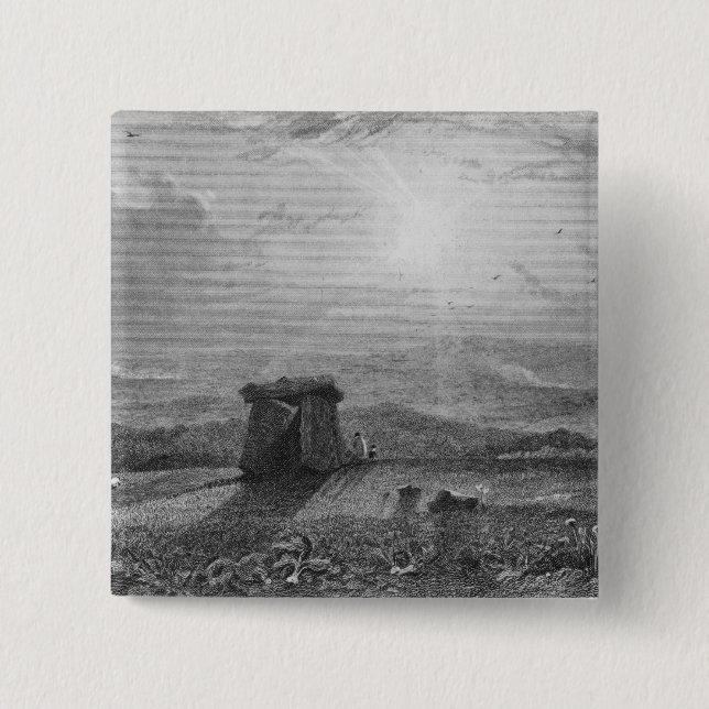 Kits Cot House Pinback Button (Front)