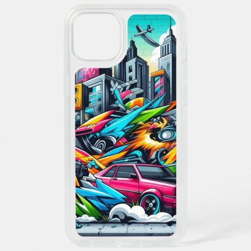 Kitsch 90s Graffiti Style Street iPhone 15 Plus Case