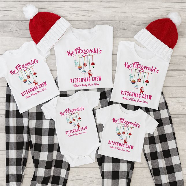 Kitsch Christmas | Matching Family Holiday T-Shirt (Creator Uploaded)