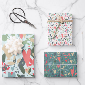 Kitsch Hearts Gift Wrap