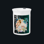 kitsch laser pitcher<br><div class="desc">according to an oil on fabric entitled “laser”</div>
