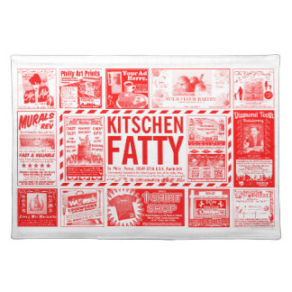 Kitschen Fatty Cloth Placemat