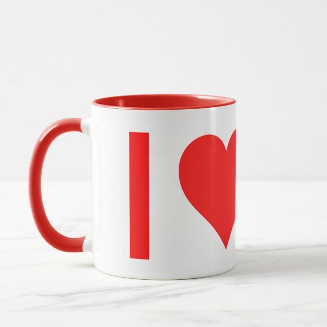 Kitschen Fatty Coffee Lover Mug Diner Red (Left)